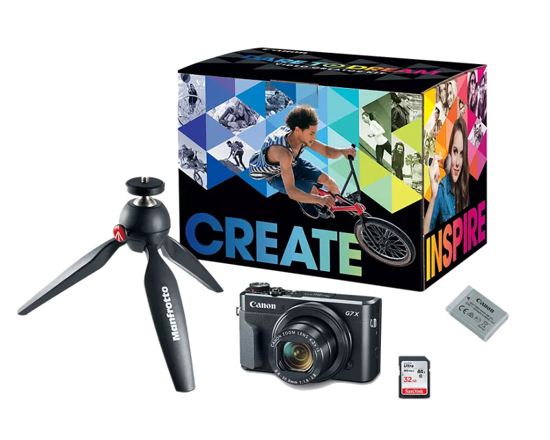 PowerShot G7 X Mark II Video Creator Kit | Canon