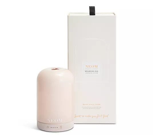 Neom Blush Glass Wellbeing Pod - QVC UK | QVC UK