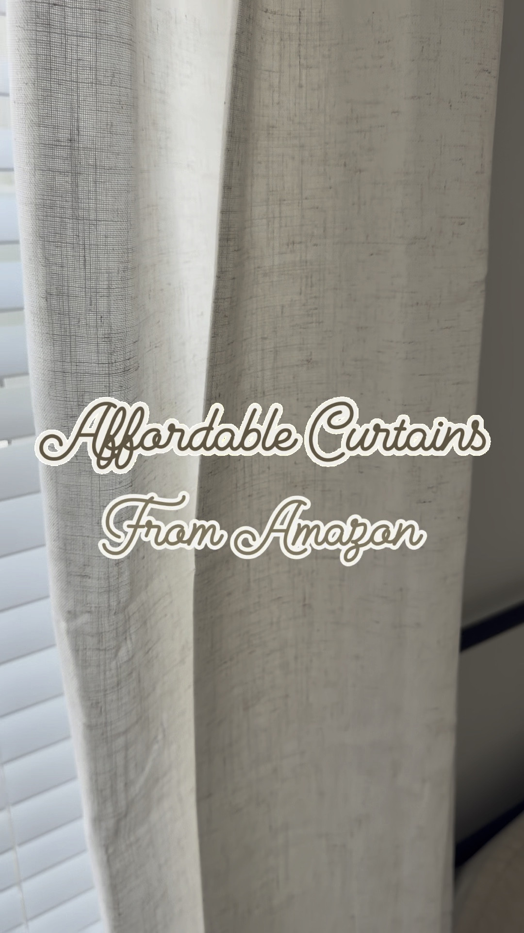 Affordable curtains that come in packs of two panels! 

#LTKFindsUnder50 #LTKHome #LTKStyleTip