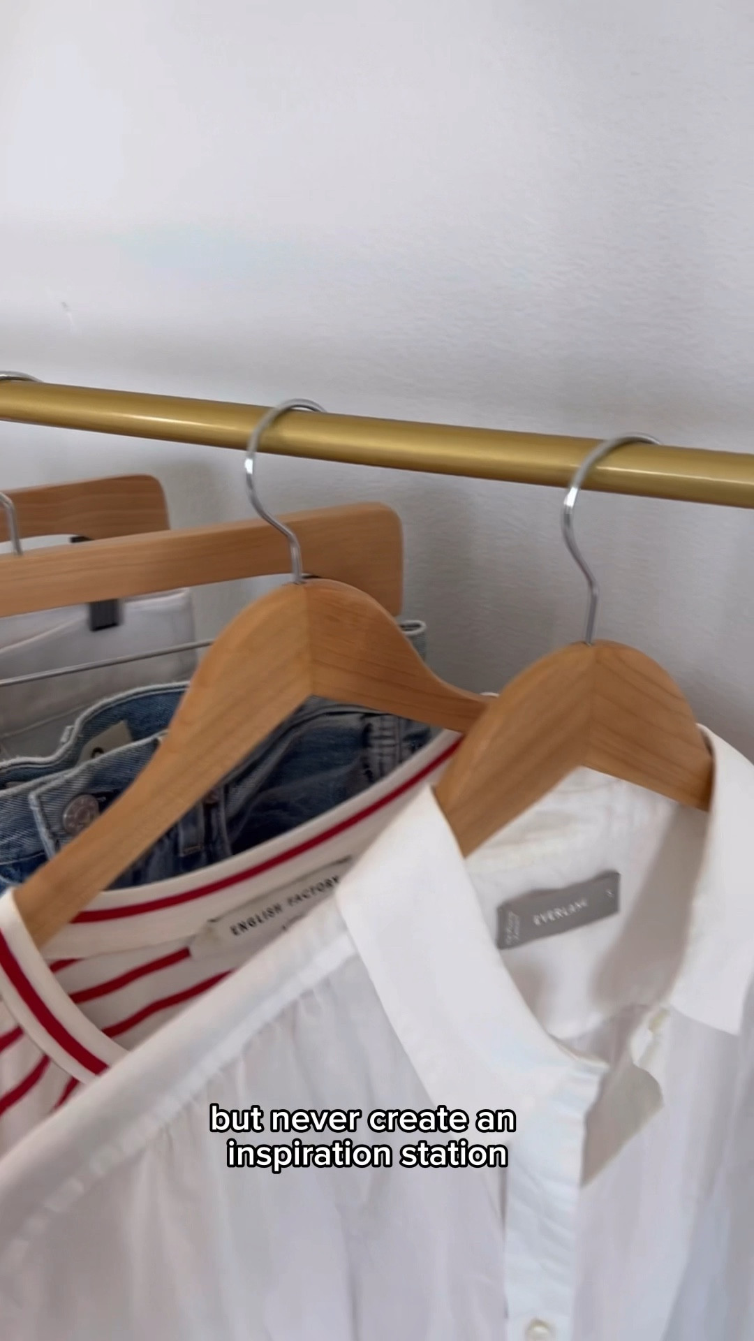 I created this inspiration station in our room to help me style outfits for the week! I love this chic garment rack to keep me organized for the week & getting dressed while also using it to practice putting together new outfits from what I have in new ways. It’s an easy way to get inspired with your wardrobe 

#LTKstyletip #LTKVideo #LTKover40