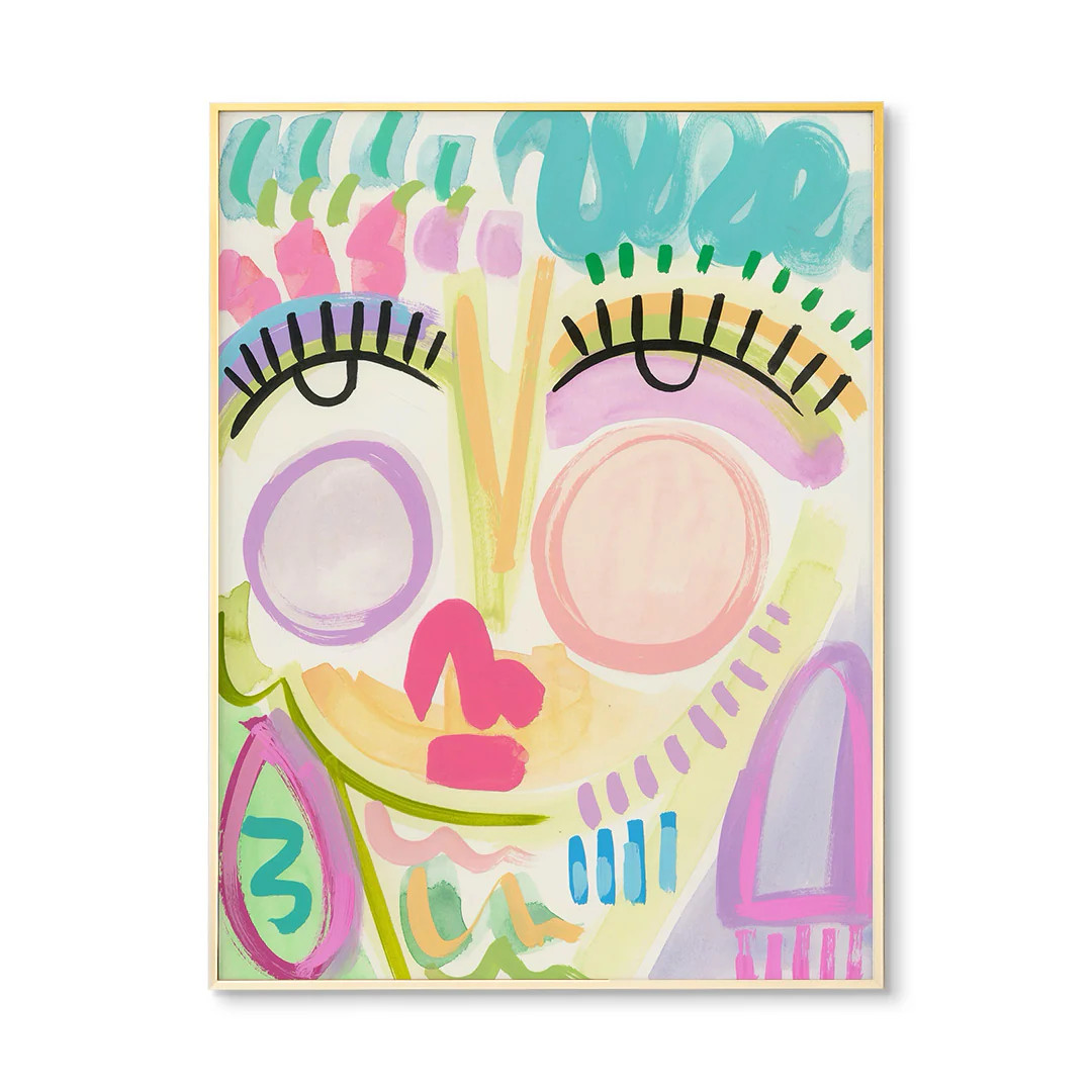 Belle by Samantha Jezek | Modern Abstract Portraits | Urban Garden Prints