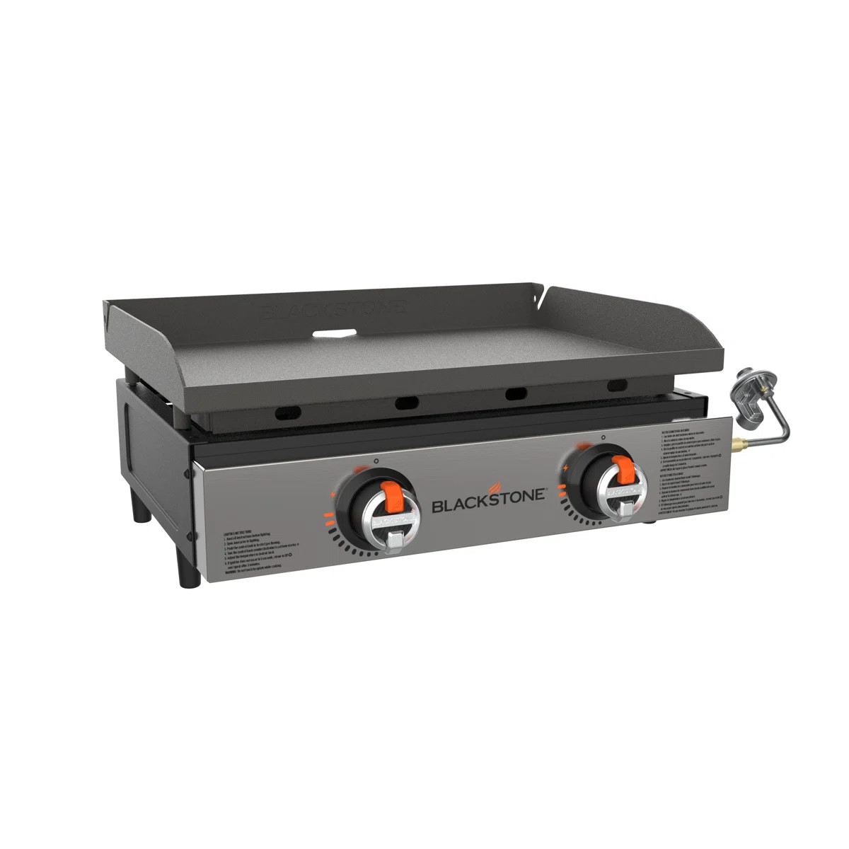 Blackstone 22" Original Omnivore Tabletop Griddle 2-Burner Liquid Propane Flat Top Grill | Wayfair North America