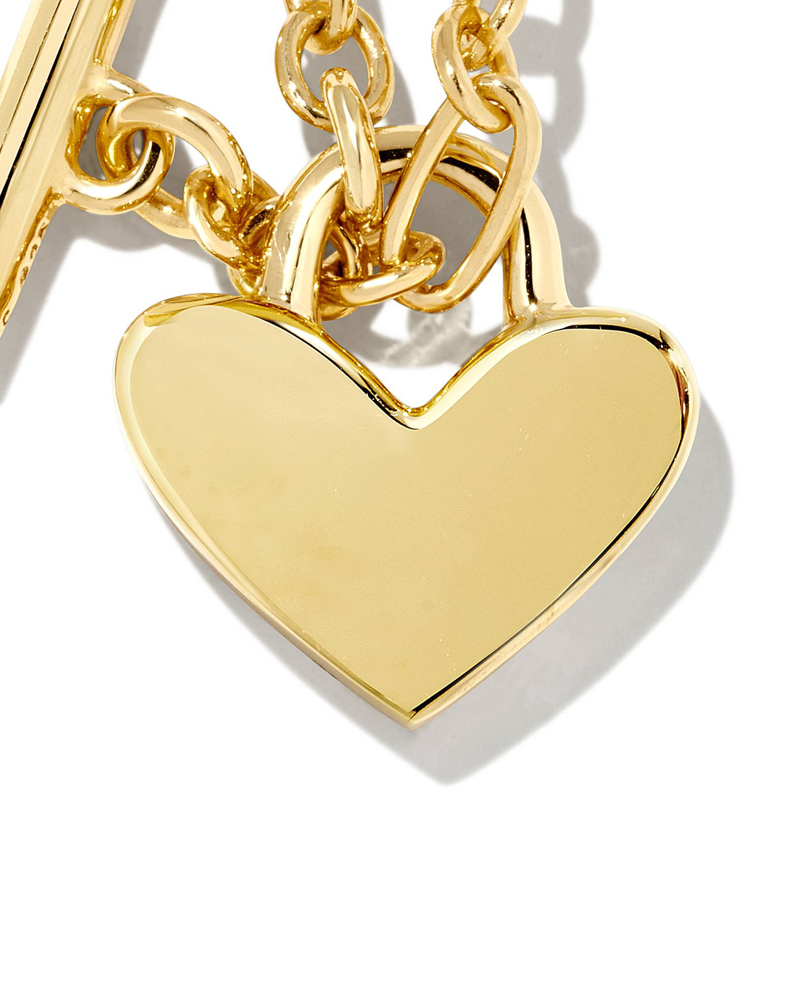 Heart Padlock Pendant Necklace in 18k Gold Vermeil | Kendra Scott
