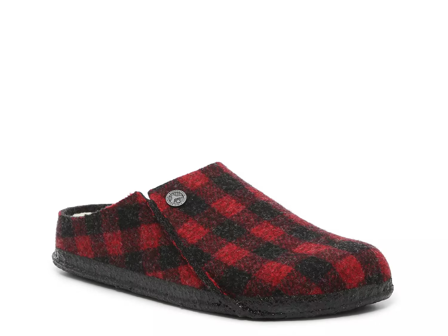 Birkenstock Zermatt Slipper | Women's | Red/Black Buffalo Plaid | Size EU 36 / US Womens 5-5.5 / Men | DSW