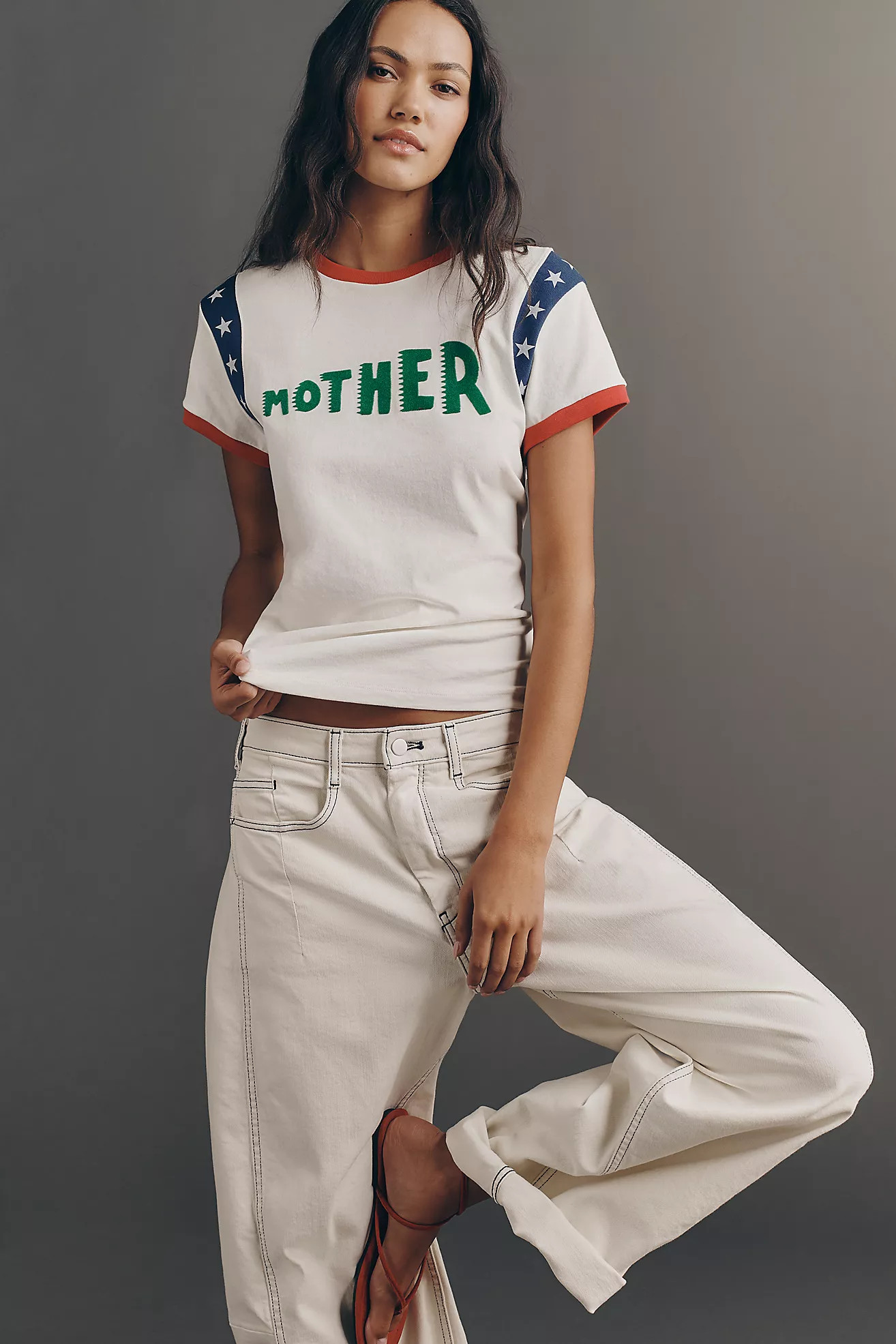 MOTHER The Boxy Goodie T-Shirt | Anthropologie (US)
