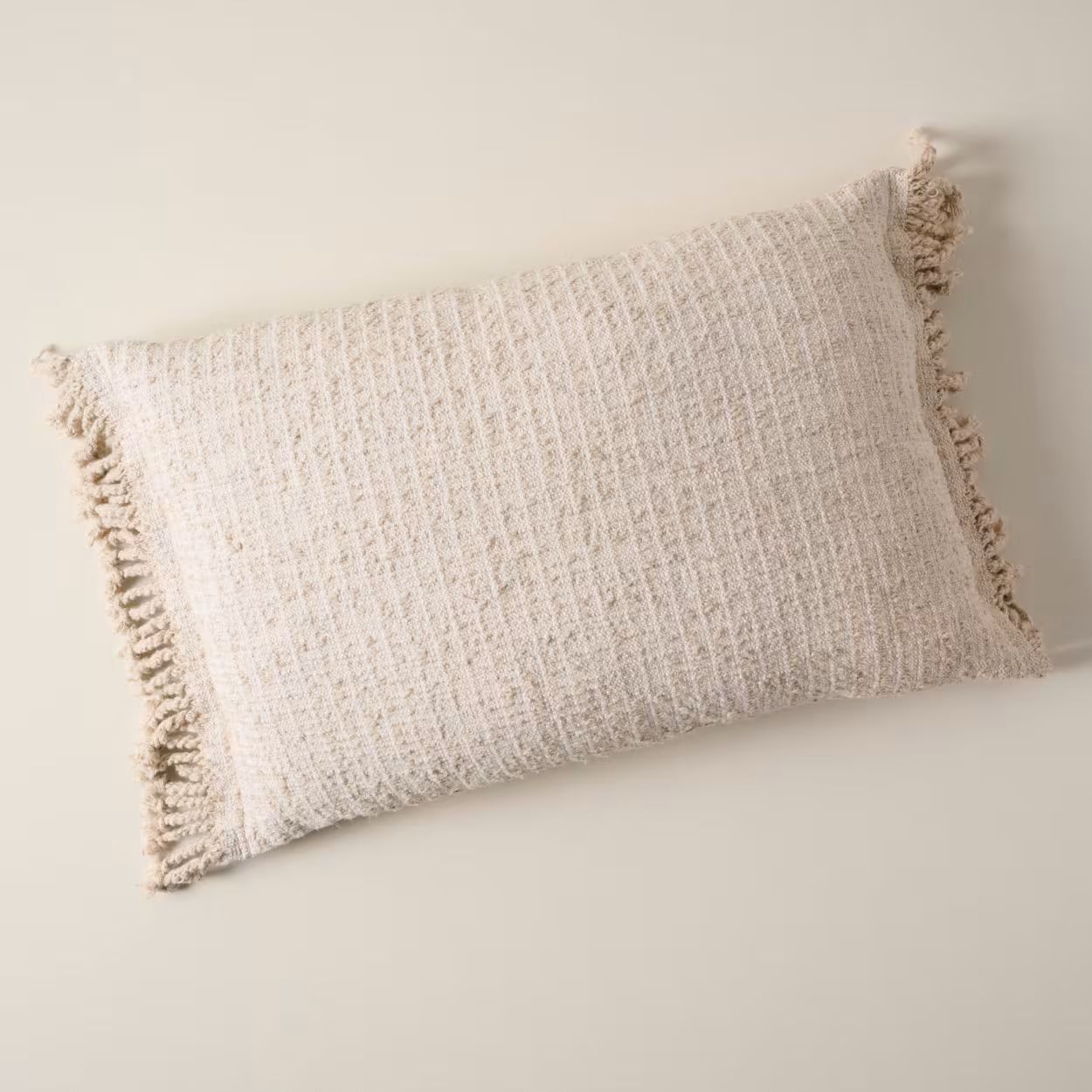 Florence Textured Stripe Small Lumbar Pillow | Magnolia