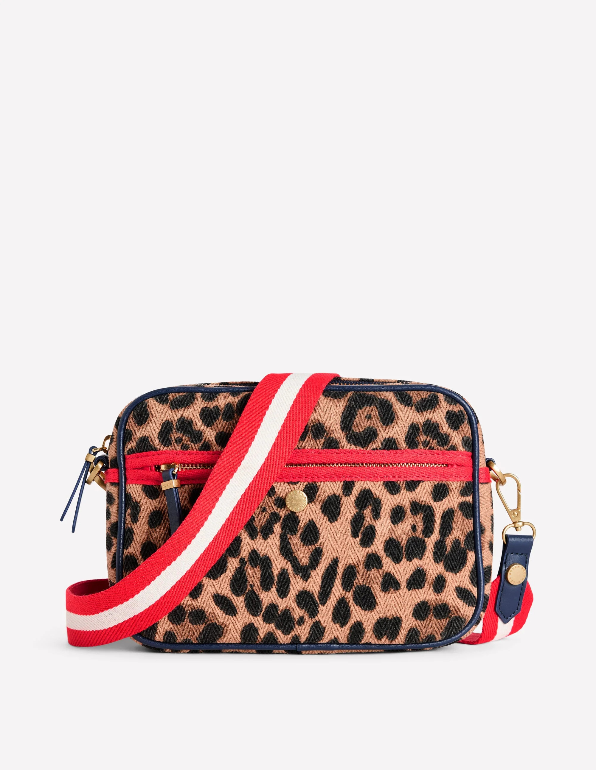 Canvas Cross-body Bag-Leopard | Boden (US)