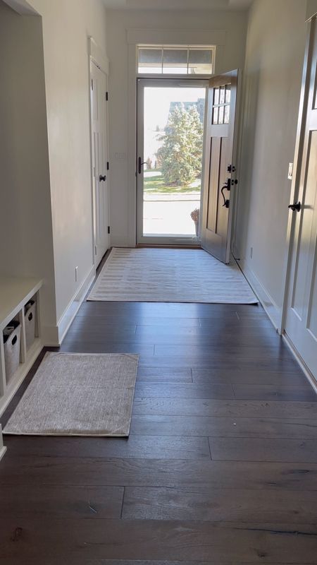 upgrading our entryway rugs to ruggables! these have become a household favorite- I’m obsessed. washable rug | entryway design | neutral home

#LTKsalealert #LTKstyletip #LTKhome