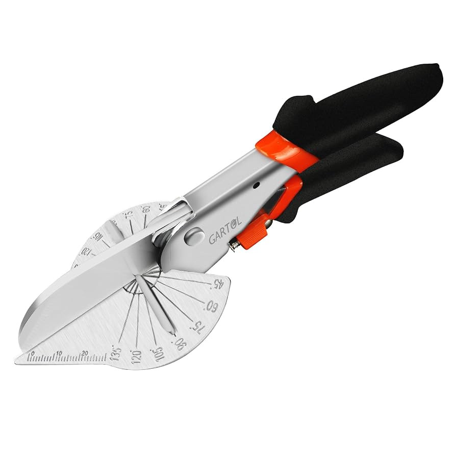 GARTOL Miter Shears, Multifunctional Trunking Shears for Angular Cutting of Moulding and Trim, Ad... | Amazon (US)