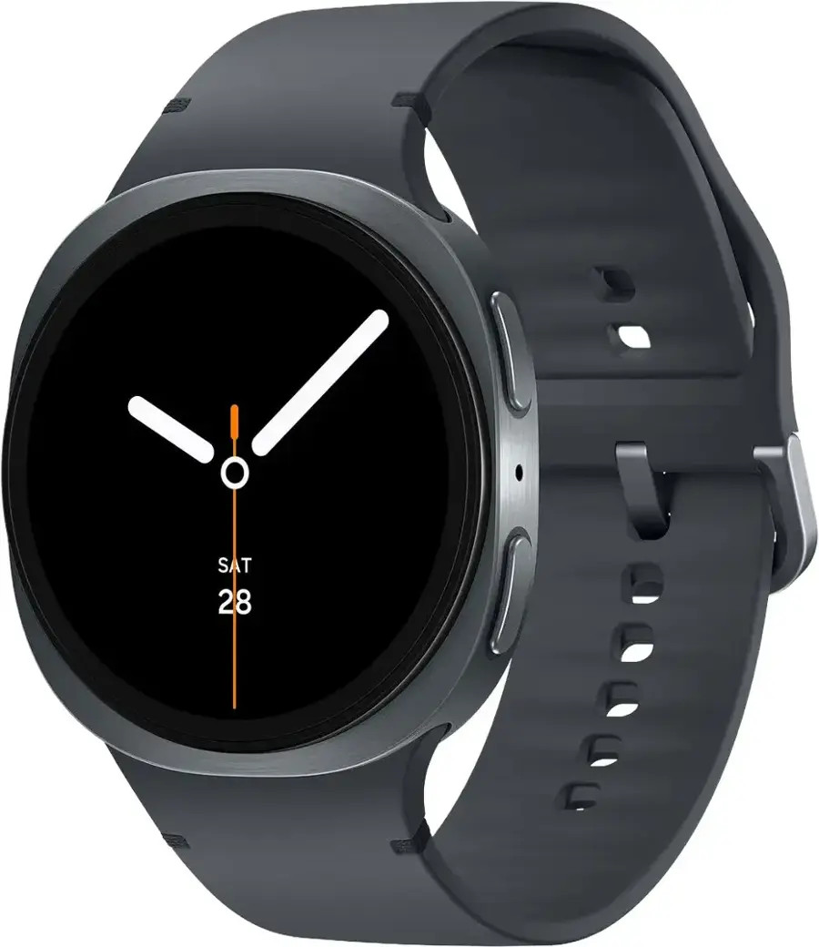 Samsung - Galaxy Watch8 Aluminum Smartwatch 44mm BT - Graphite - (2025) | Best Buy U.S.
