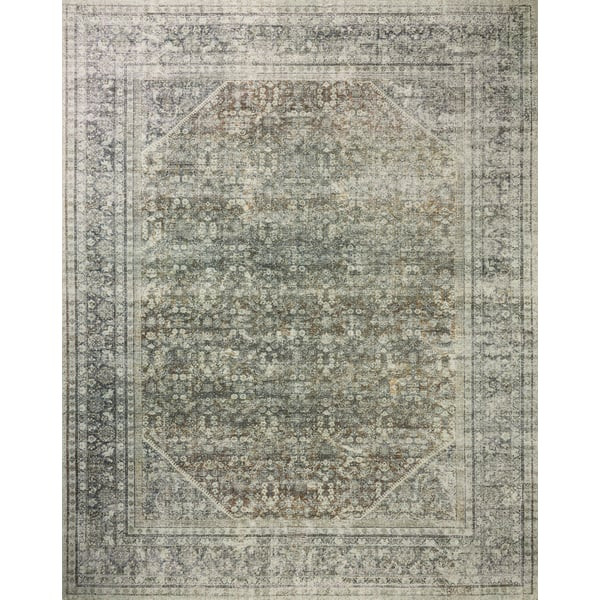 Wimberly WYM-02 Tobacco/Rust Hand-Tufted Printed Area Rug | Rugs Direct
