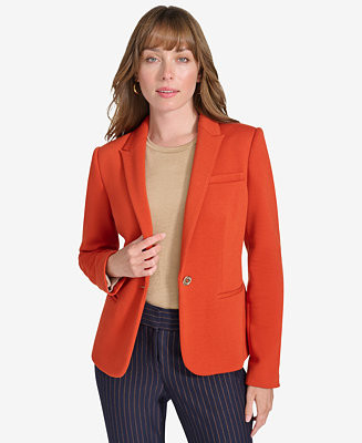 Tommy Hilfiger Women's One-Button Blazer - Macy's | Macy's