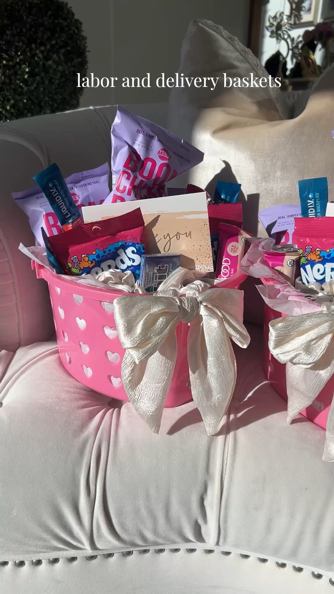 My exact baskets are from Hobby Lobby. I added alani, poppi, popcorn, granola bars, gummy clusters, liquid iv, gum, and pony tails

#LTKFindsUnder50 #LTKmomlife #LTKFindsUnder100