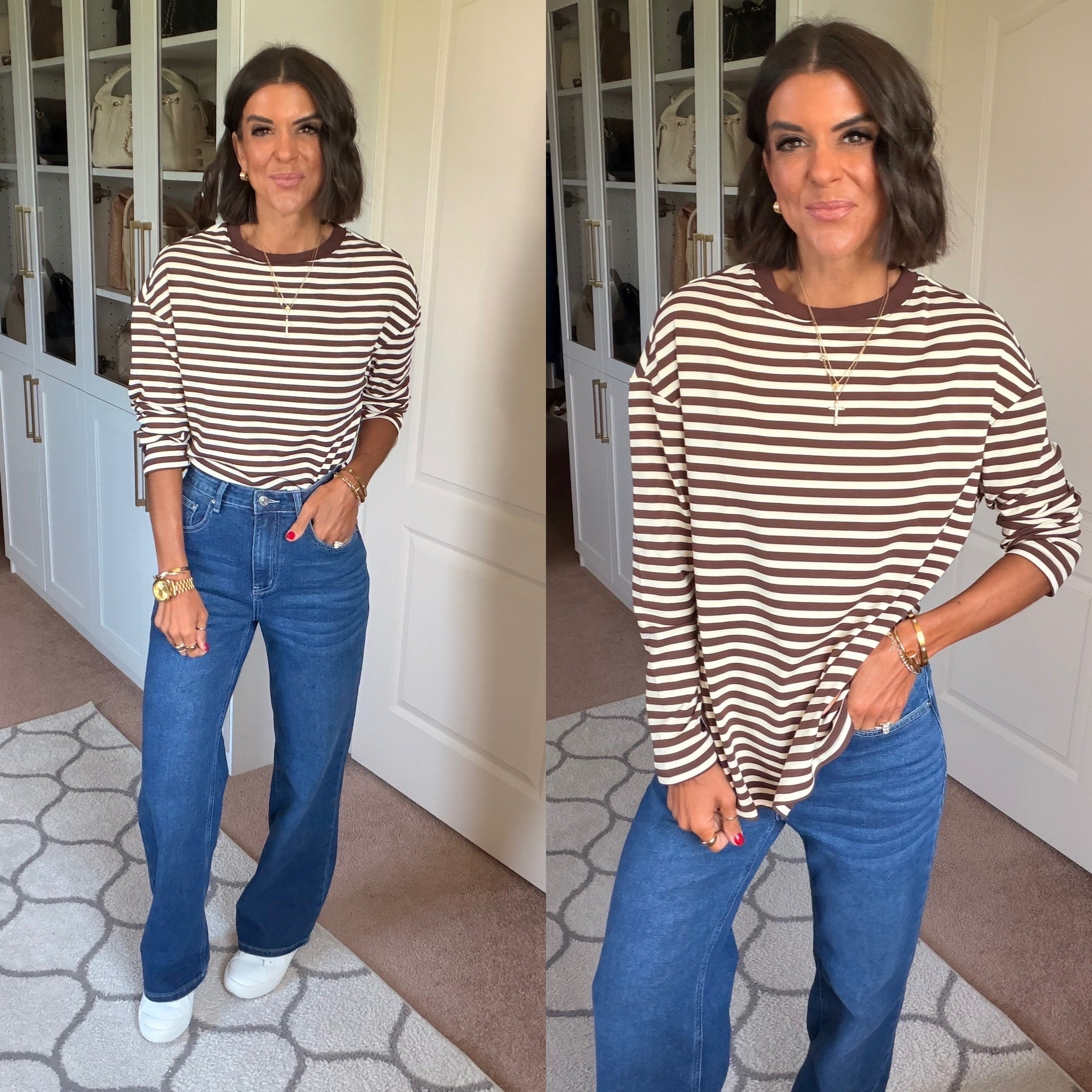 Size small in top size xs in jeans

#LTKgrwm #LTKmomlife #LTKdayinmylife