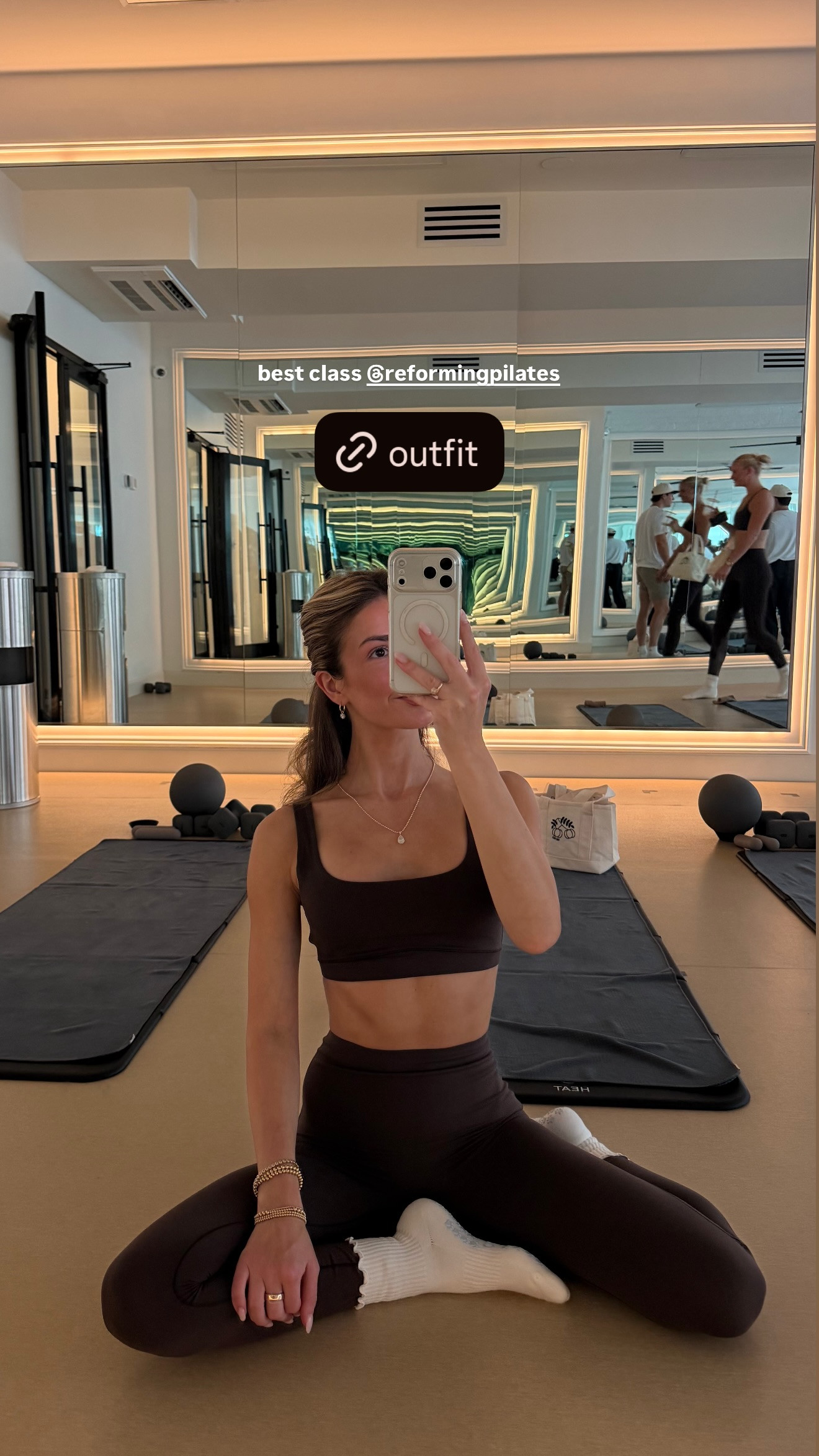 pilates outfit! 

 #LTKootd #LTKfitnessgoals #LTKActive