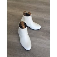 Cowboy Leather Boots, Child Cowboy Charro Ankle Baby Boy Toddler Coyboy Boots White Narelo | Etsy (US)