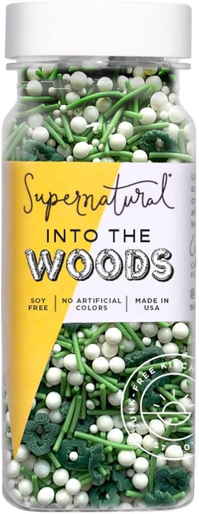 Into the Woods Natural Confetti Tree Sprinkles by Supernatural, No Artificial Dyes, Soy Free, Glu... | Amazon (US)