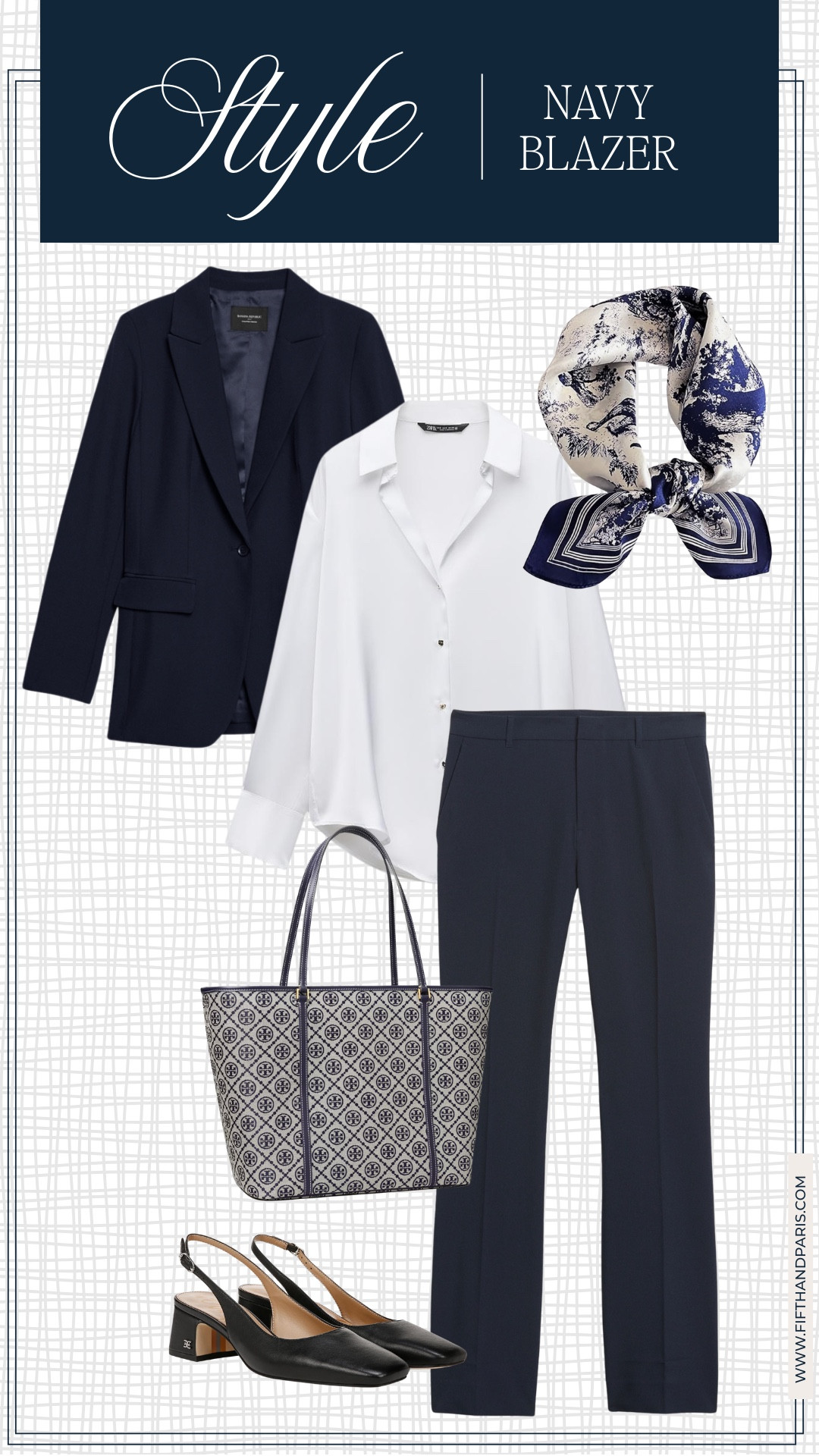 How to style a navy blazer | French girl chic

A navy blazer and matching trouser are two versatile pieces that can be worn together or separately, maximizing use per wear.  Add a crisp, white button down, add a silk scarf and a tote bag for a sophisticated and elevated style.

#frenchstyle #frenchfashion #parisianstyle 



#LTKSeasonal #LTKStyleTip #LTKOver40