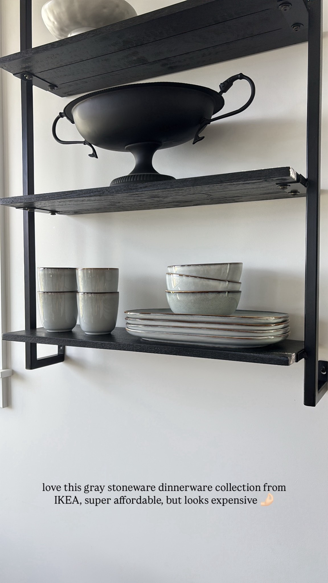 Love this gray stoneware dinnerware collection from IKEA. Super affordable, but looks expensive.

Dining Room | Open Shelves | Wayfair

#LTKhome #LTKsale #LTKcanada