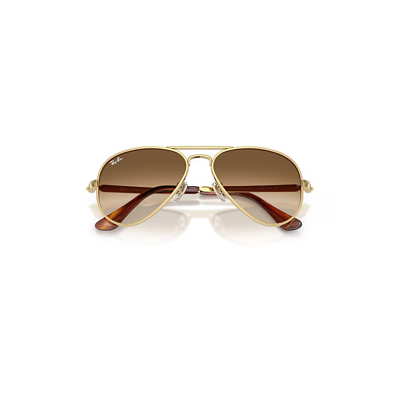 Ray-Ban Aviator Max Sunglasses Arista Gold Frame Brown Lenses 58-16 | Ray-Ban (US)