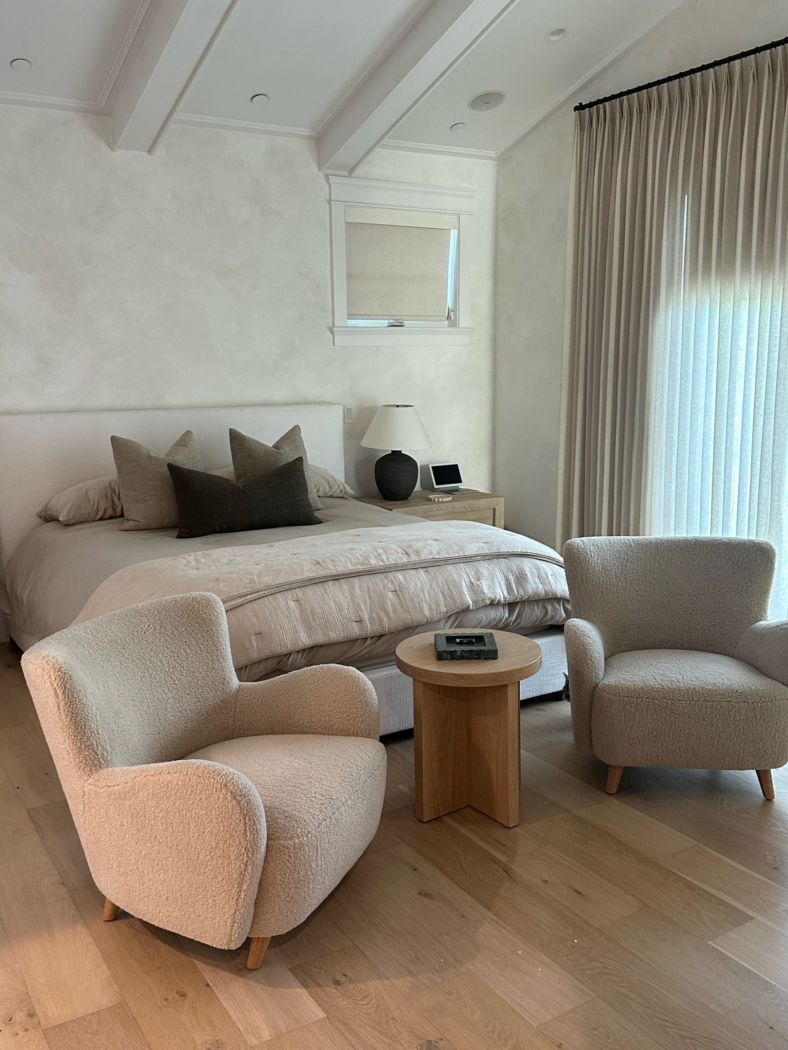 Master bedroom, bed, nightstands, accent chair, wabi sabi, organic modern 

#LTKStyleTip #LTKHome #LTKFamily