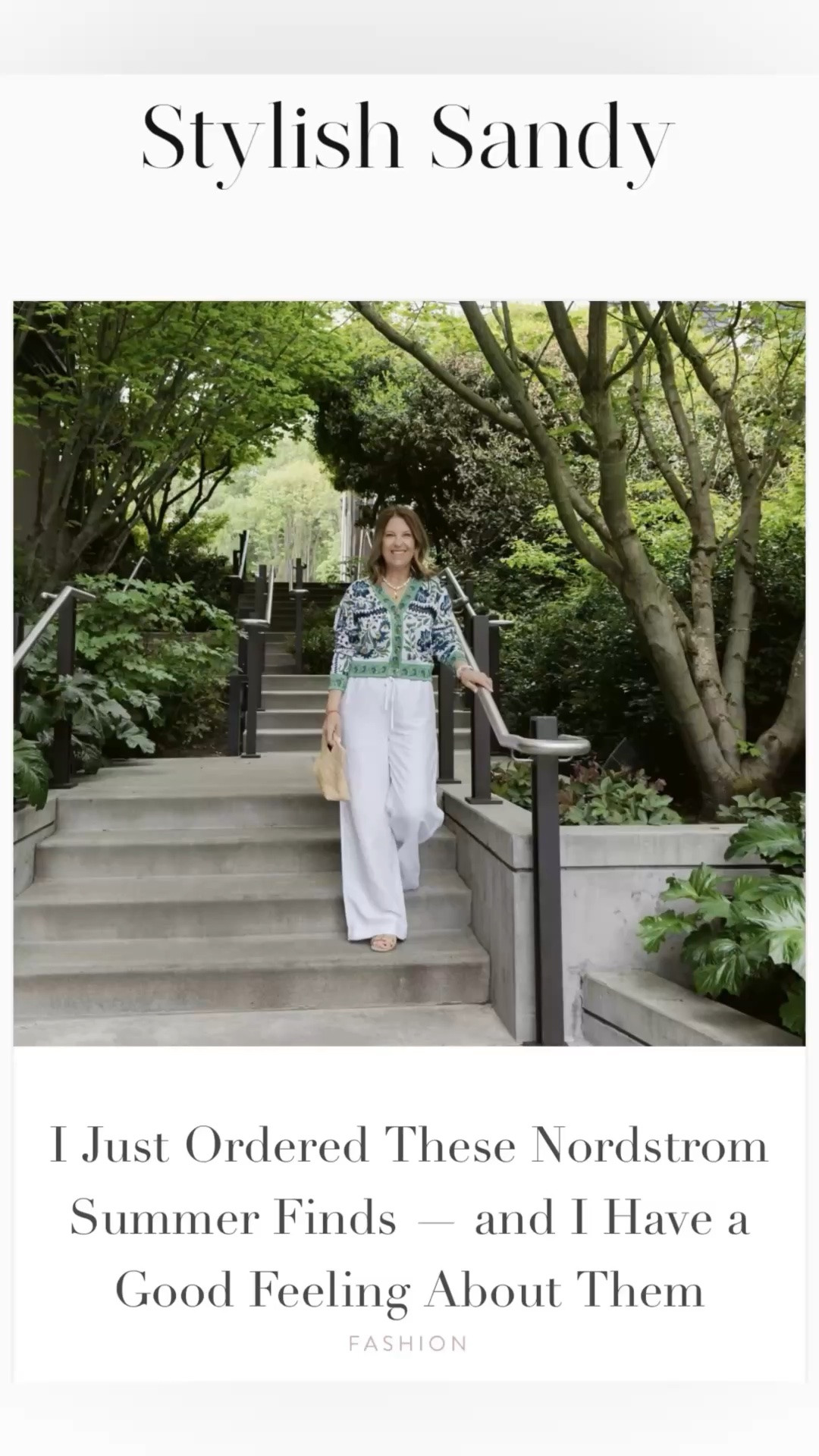 New blog post on StylishSandy.com

My outfit 
Farm rio fits tts wearing xs
Aritzia linen pants run a little trim I’m wearing a size small
Raffia clutch by j.crew

@jcrew @Aritzia

#LTKootd #LTKOver40 #LTKTravel