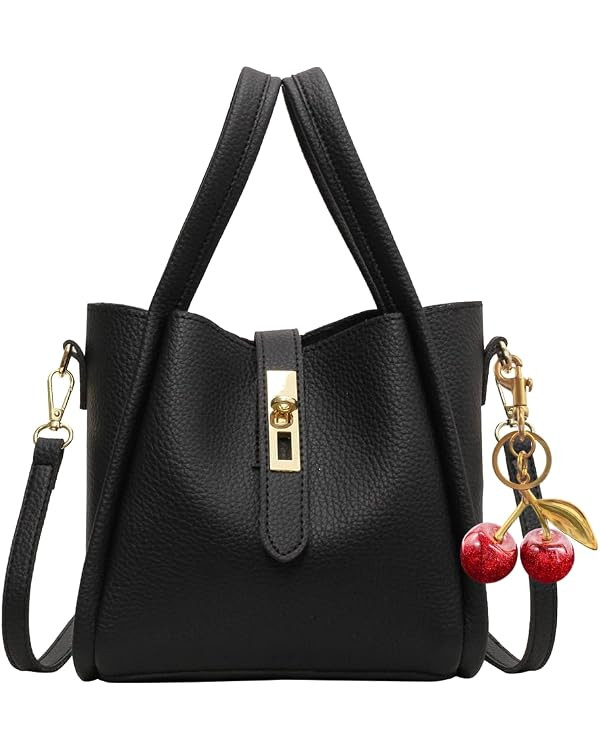 Trendy Suede Bucket Crossbody Bag for Women Designer Suede Handbags women Suede Tote Bag for Wome... | Amazon (CA)