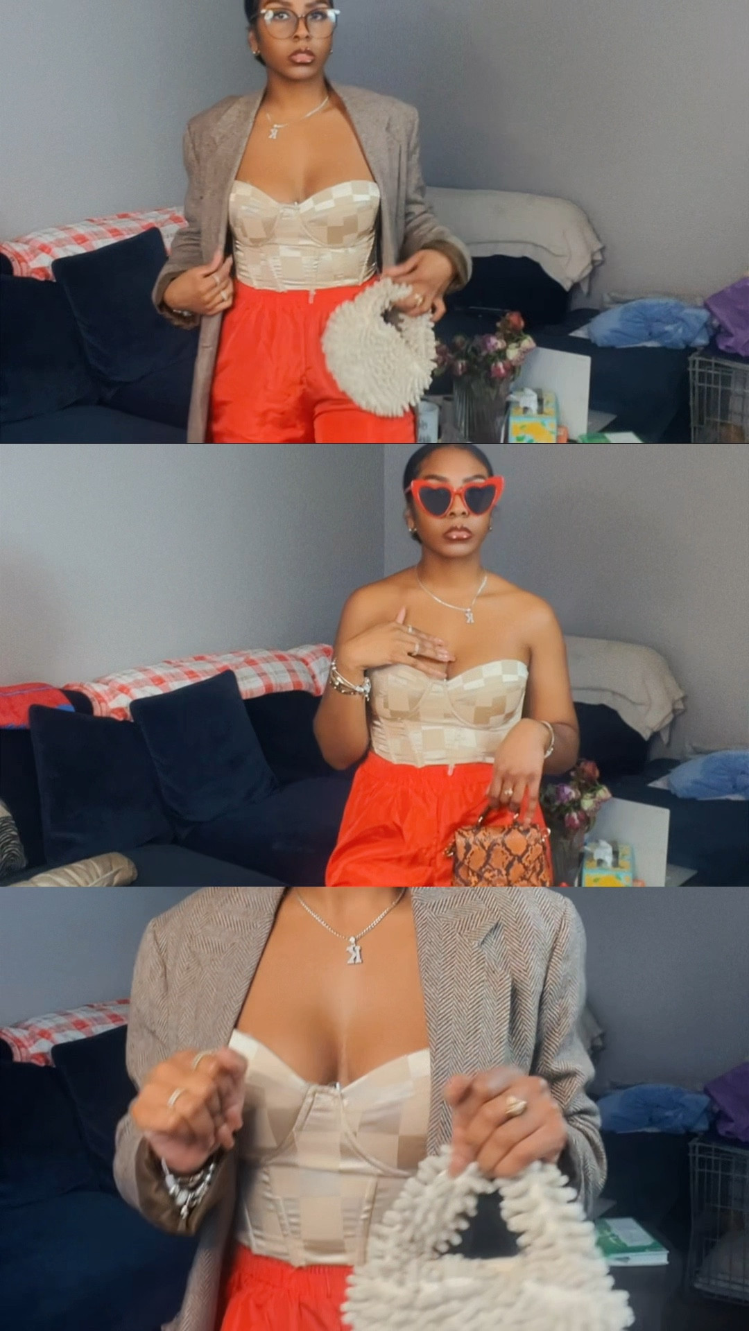 One outfit, three ways ❤️
Corset top + red pants styled casual, cute & date-night ready.
Everything linked ✨


#LTKootd #LTKgrwm #LTKValentine