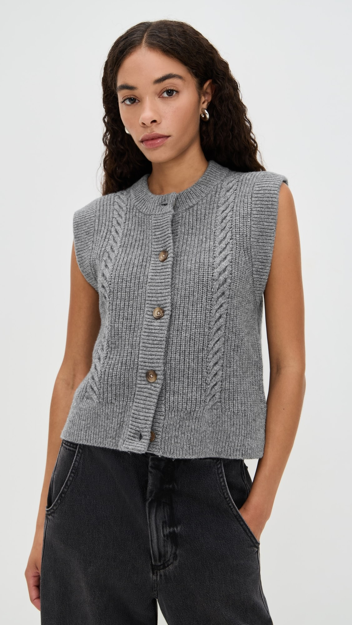 Ines Cable Sweater Vest | Shopbop