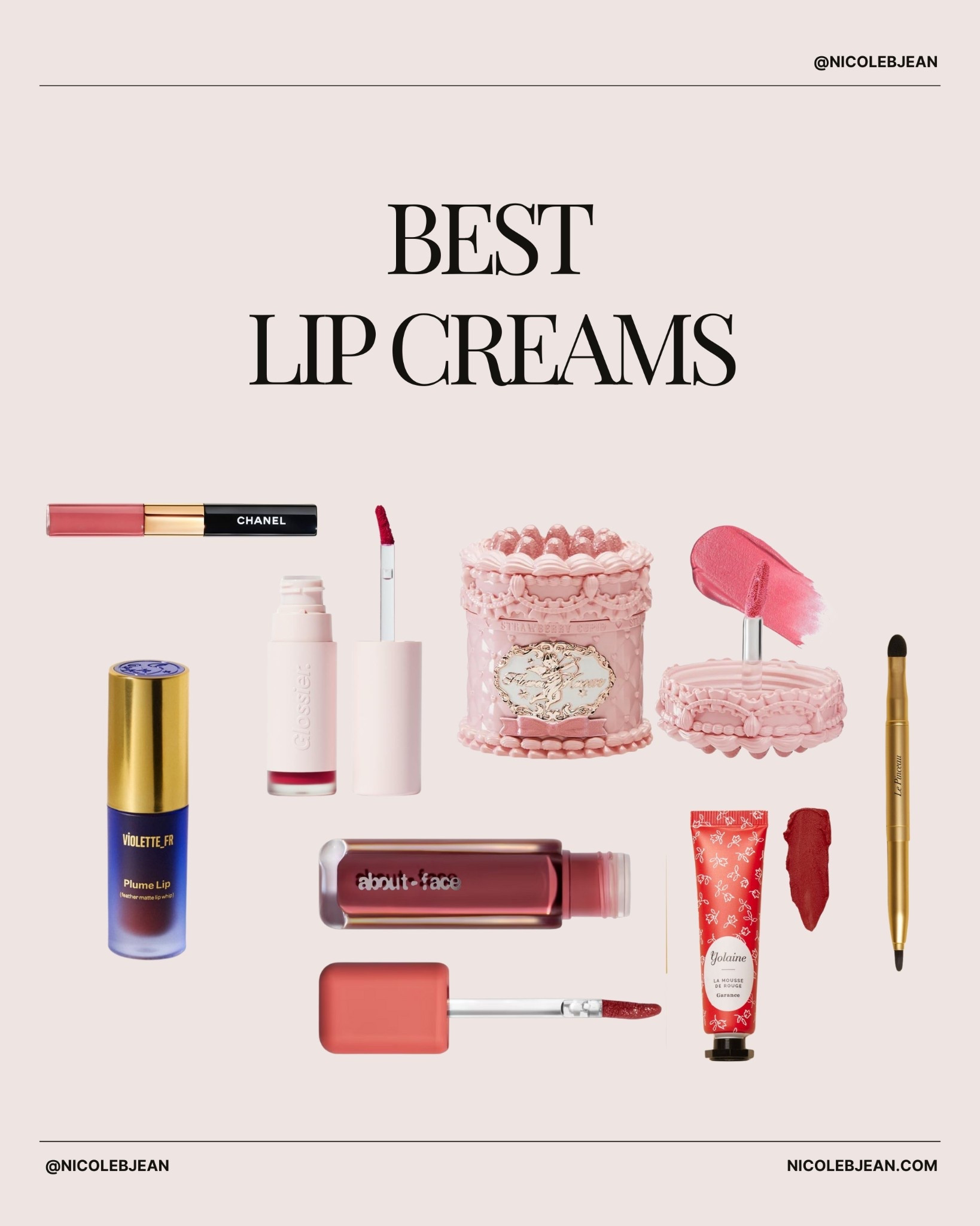 Lip creams > all other lippies. My faves linked below!