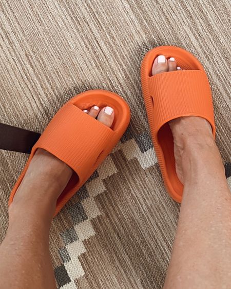 Comfy pillow slides are good for around the house. I used my older pair as beach shoes and they worked great!



#LTKstyletip