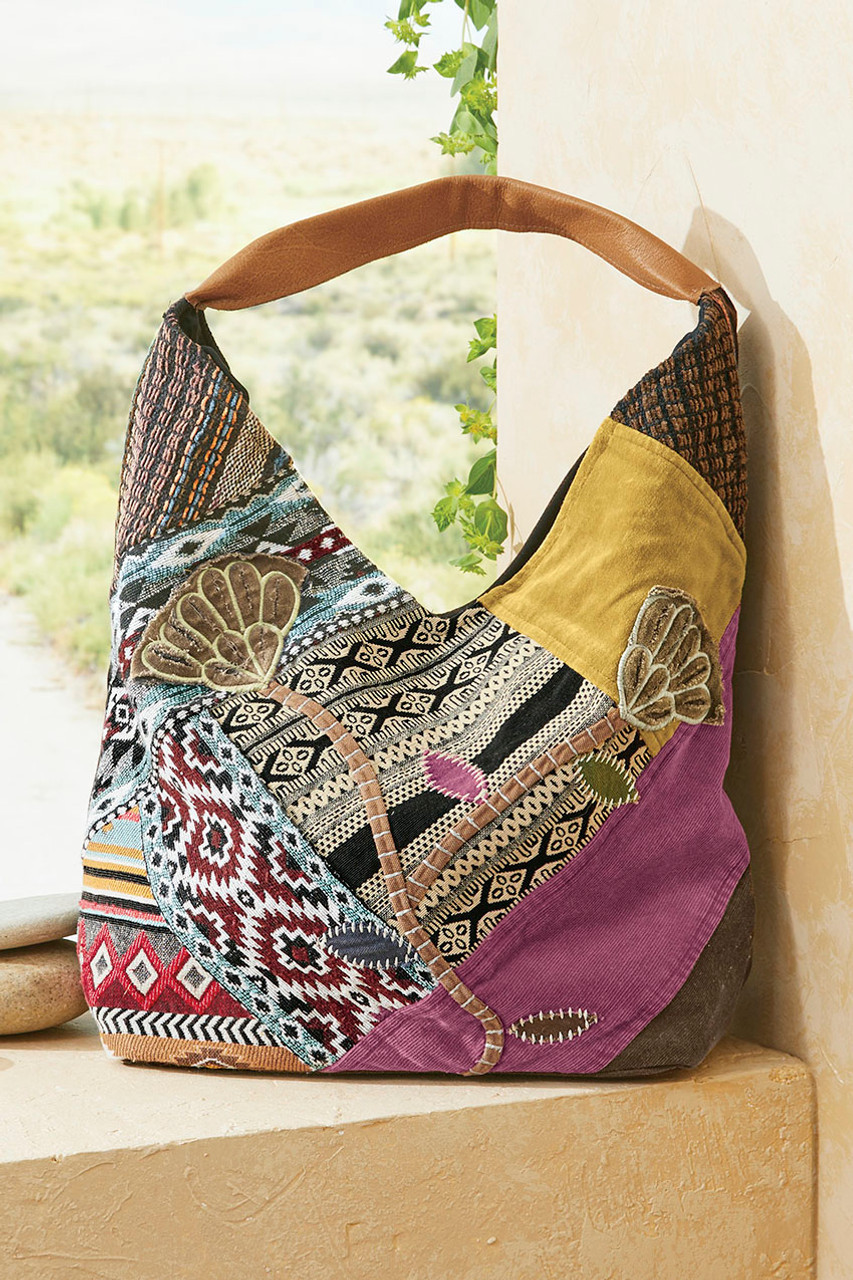 Maywine Patchwork Hobo | Coldwater Creek