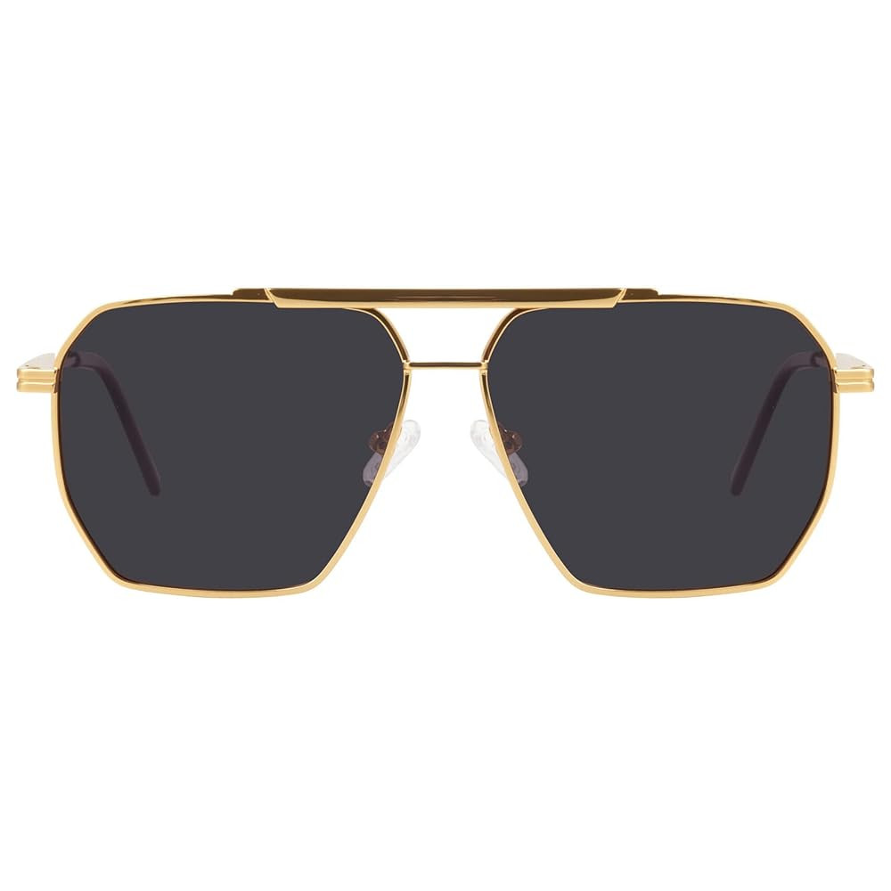 mosanana Square Polarized Aviator Sunglasses for Women and Men UV400 Protection Model-Chris | Amazon (US)