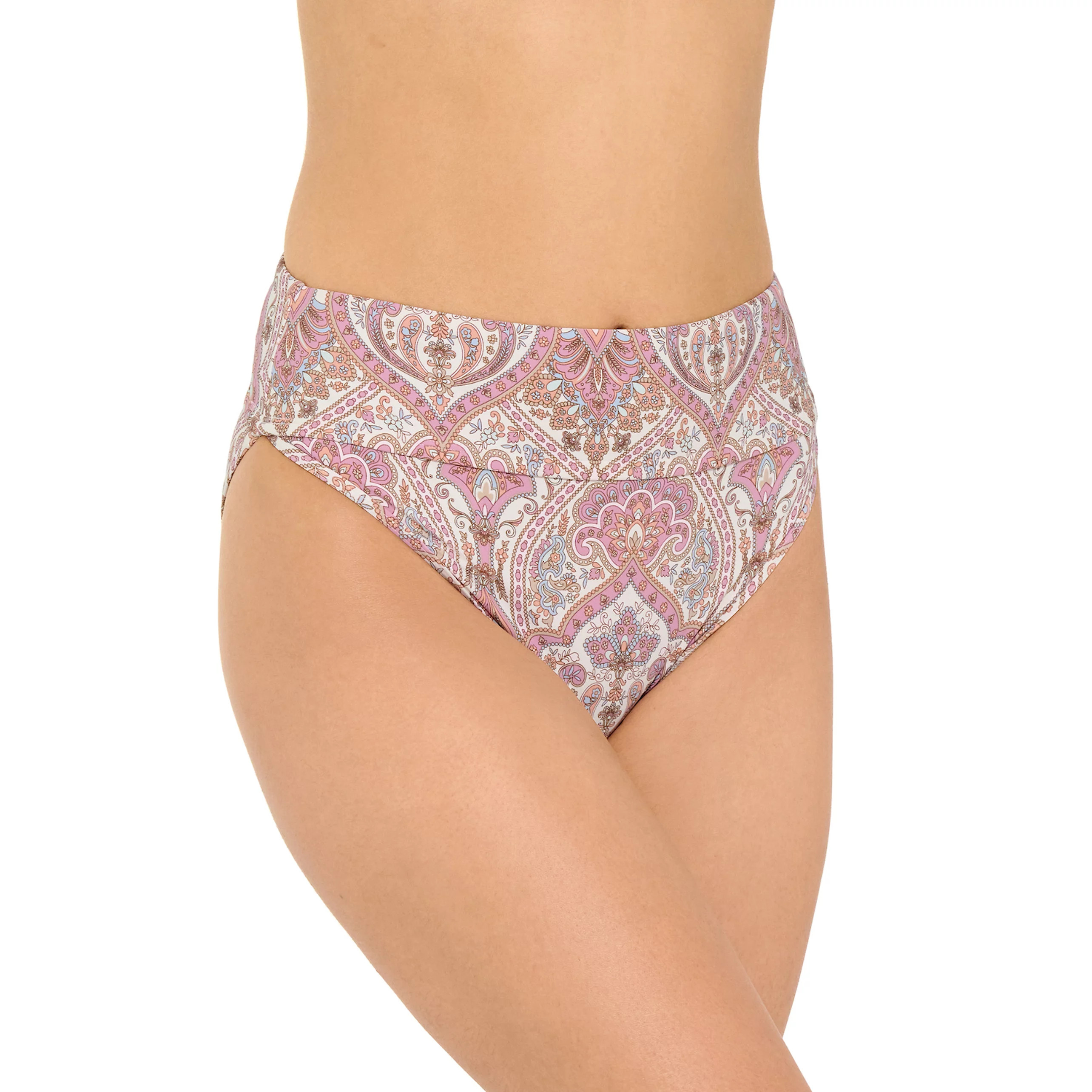 Women's Freshwater Print High-Leg Swim Bottoms | Kohl's