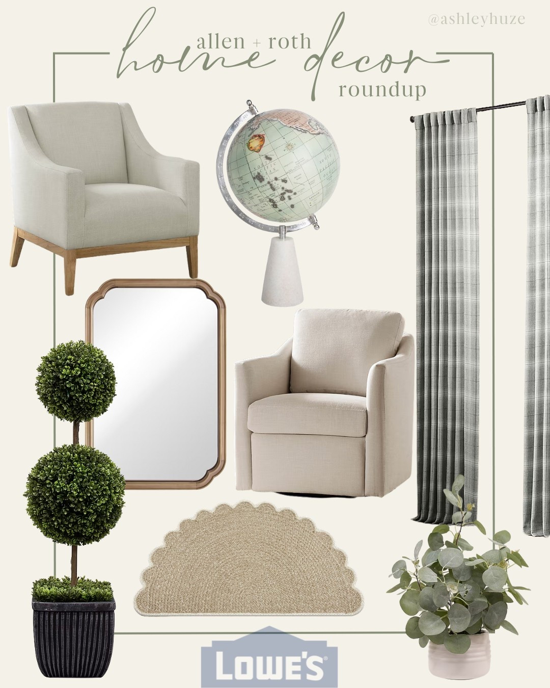 My favorite Allen + Roth home decor finds at @loweshomeimprovement

#ad
#lowespartner