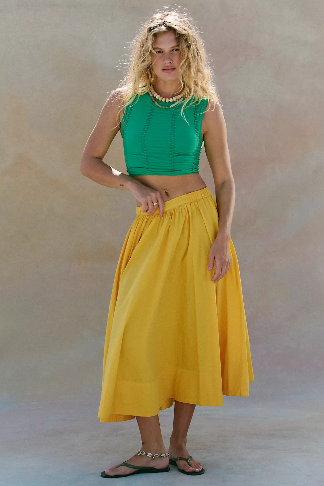 Lowen Midi Skirt | Free People (Global - UK&FR Excluded)