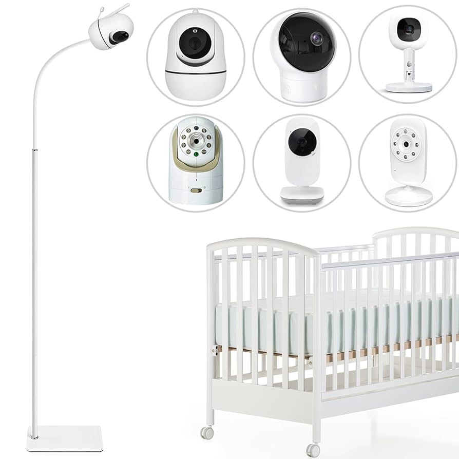 67 inch Adjustable Height Baby Monitor Floor Stand Holder for Infant Optics DXR-8 Pro,eufy HelloB... | Amazon (US)