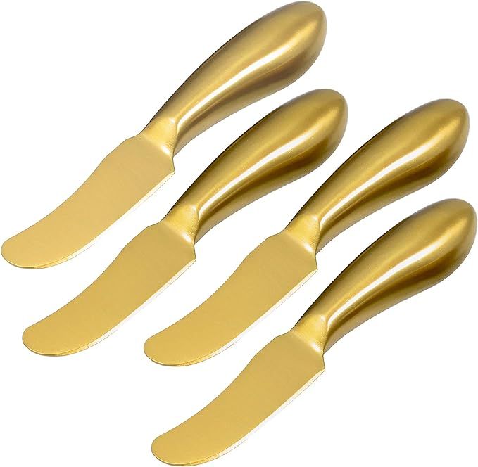 Robinson Gold Cheese Tools (Set of 4 Cheese Spreaders) | Amazon (US)