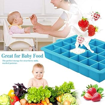 Ice Cube Trays 3 Pack, Morfone Silicone Ice Tray with Removable Lid Easy-Release Flexible Ice Cub... | Amazon (US)