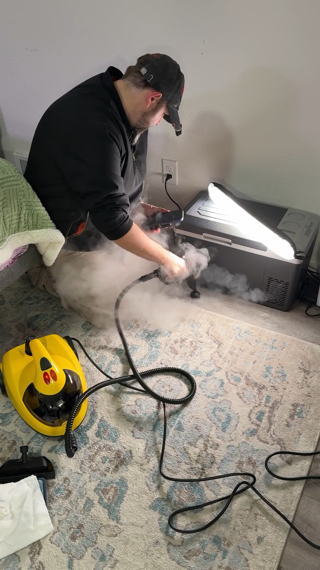 Easily steam clean all surfaces with the steambot. #steam #steamcleaner #cleaning

#LTKU #LTKHome