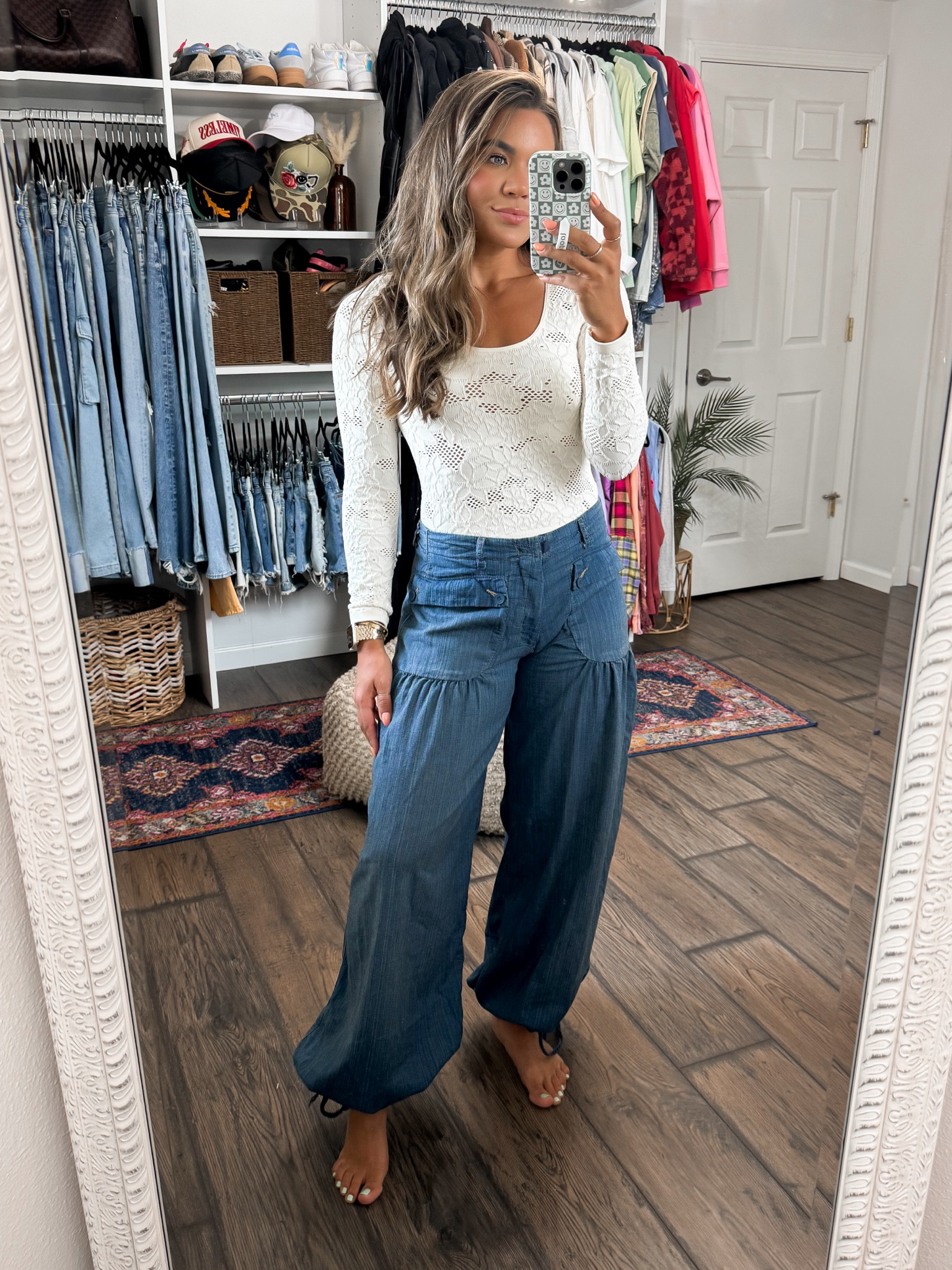 Lace long sleeve (small)
Free people balloon pants (27)
Nordstrom anniversary sale / nsale

#LTKxNSale #LTKSaleAlert #LTKStyleTip