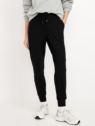 High-Waisted SleekTech Joggers | Old Navy (US)