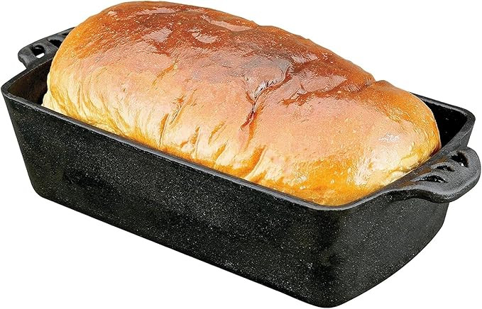 Camp Chef Home Seasoned Cast Iron Bread Pan | Amazon (US)