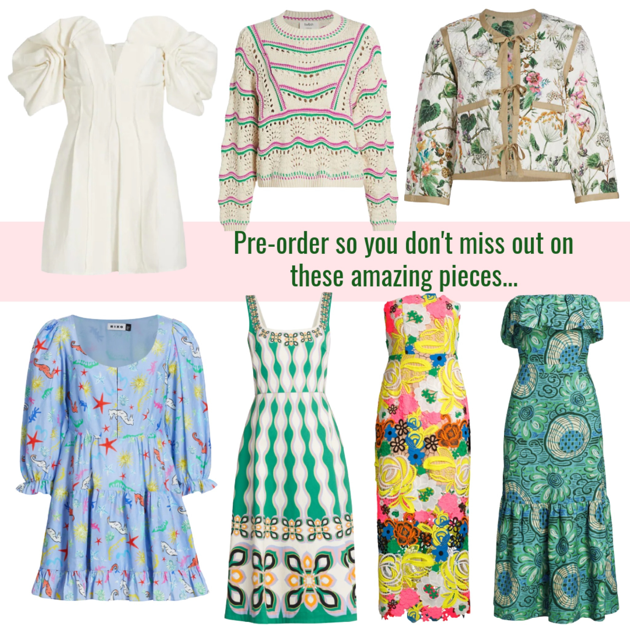 The Weekly Mix: Pre-Order these amazing pieces!! 

#LTKFind #LTKSeasonal #LTKstyletip