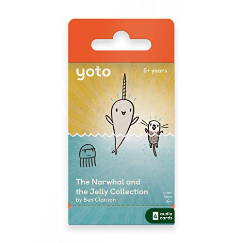 YOTO The Narwhal & Jelly Collection by Ben Clanton – 8 Kids Audio Cards for Use with Player & Mini All-in-1 Audio Device, Screen-Free Listening with Fun Playtime Bedtime & Travel Stories, Ages 5+ | Amazon (US)