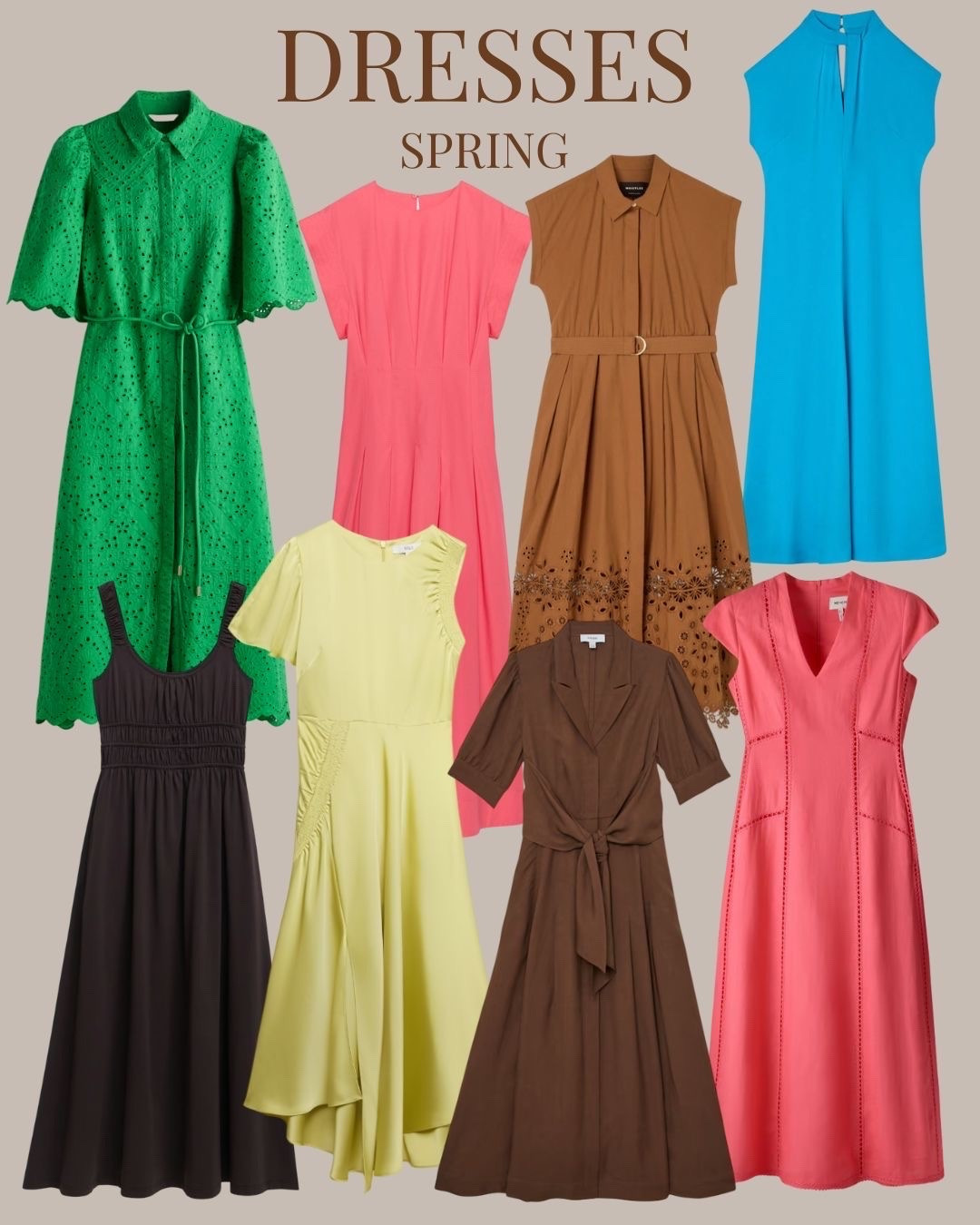 Summer dress edit - spring colour palette

#LTKsummer