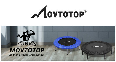 MOVTOTOP 38"Indoor trampoline,Exercise Trampoline for Kids Adults,Max Load 22lbs  | eBay | eBay UK