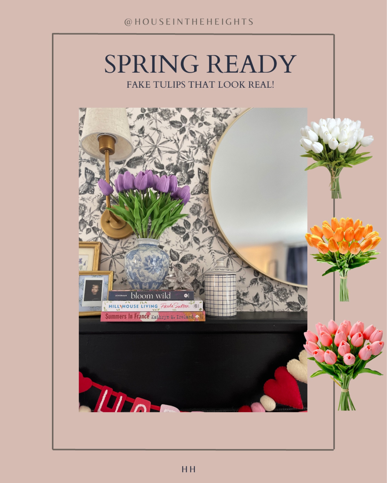 The perfect spring flower that looks just like the real thing! 

Faux flowers, mantel decor, spring decor



#LTKunder50 #LTKhome #LTKSeasonal