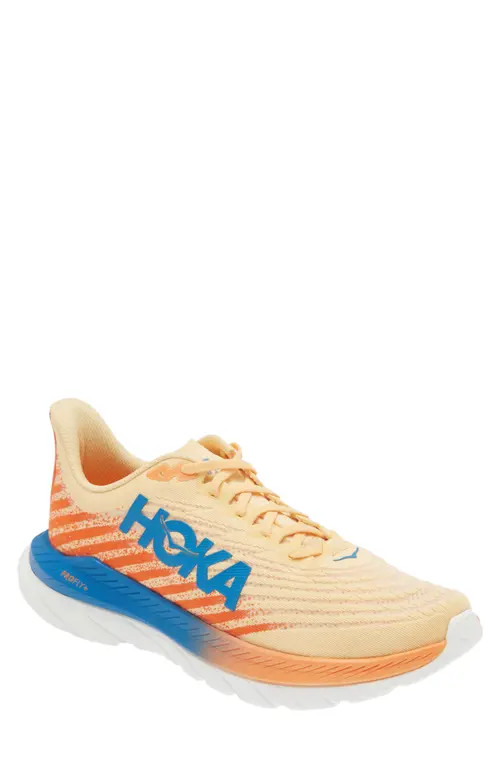 HOKA Mach 5 Running Shoe in Impala /Vibrant Orange at Nordstrom, Size 13 | Nordstrom