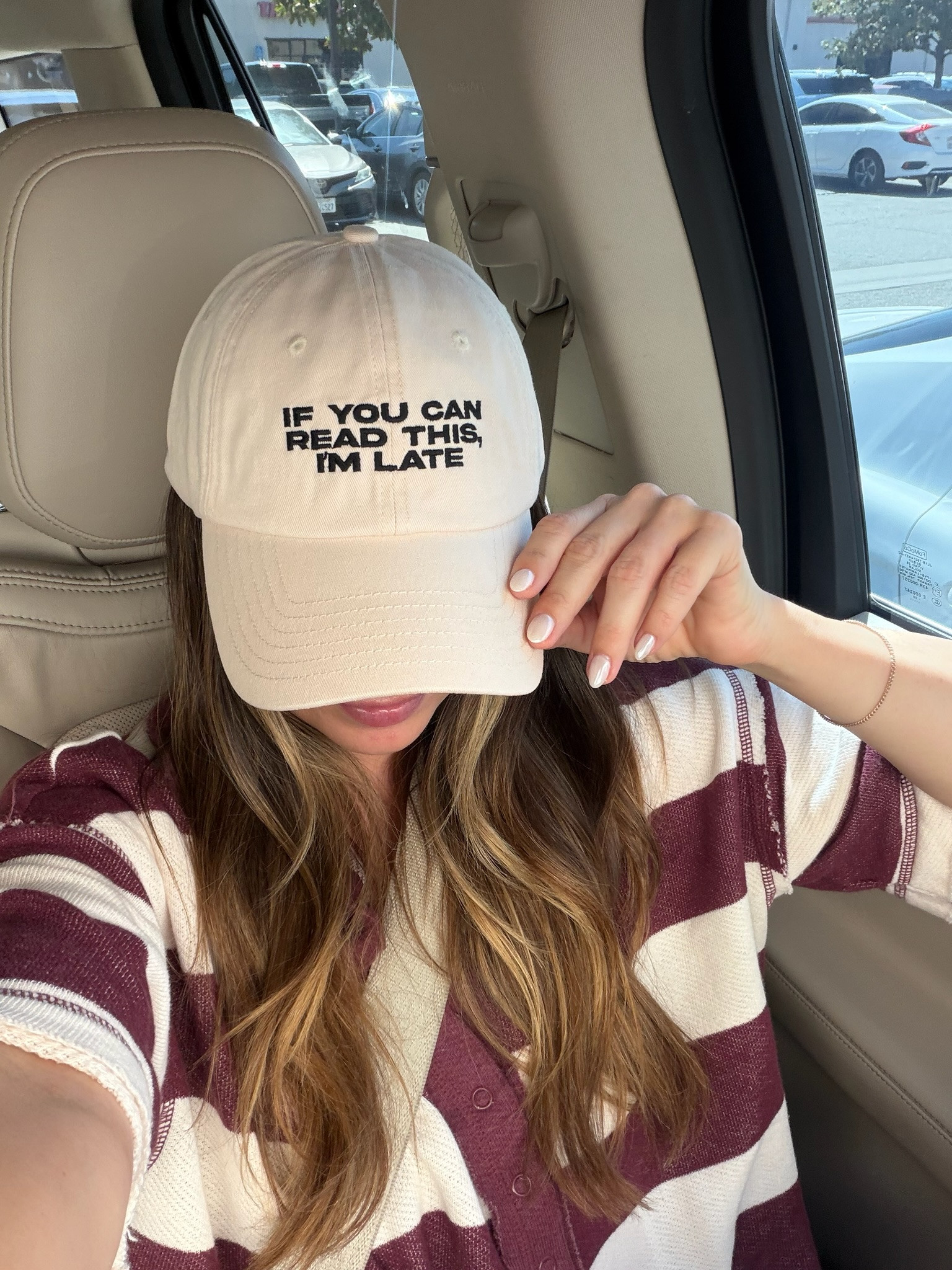 If you can read this... I'm late! My favorite hat for school pick up from my collection with Kenz Kustomz!! 

Back to school, mom life, new arrivals, backpack, bags, monogram, personalize, kenz kustomz, britt horton 

 #LTKootd #LTKmomlife #LTKSeasonal